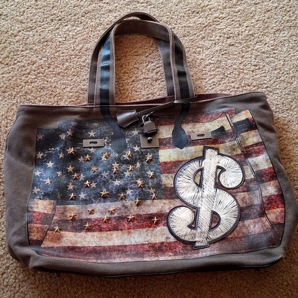 V 73 Tote Bag Stars and Stripes